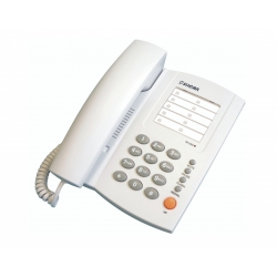 Telefon XL-209.GR Ekonomiczny telefon analogowy. Kolor szary.