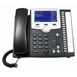 Telefon systemowy CTS-330.CL-BK Biznesowy klasyczny telefon systemowy Slican (styk Upn) z kolorowym wyświetlaczem LCD 4,3" (TFT) oraz 19 programowalny